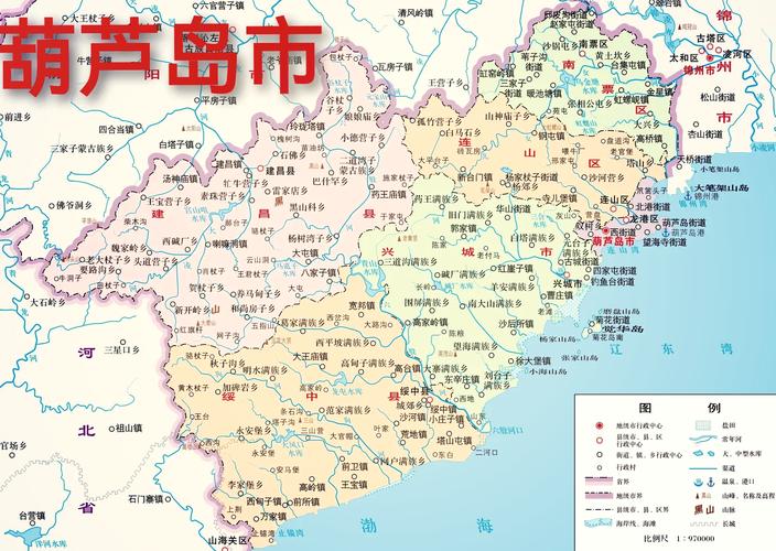 辽宁葫芦岛地图（辽宁葫芦岛地图完整版）