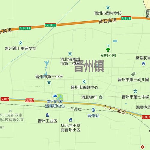 晋州地图（晋州地图高清版大图）