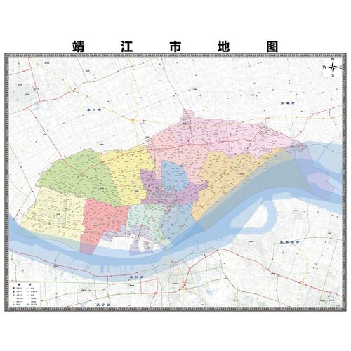 靖江地图（靖江地图城区地图）