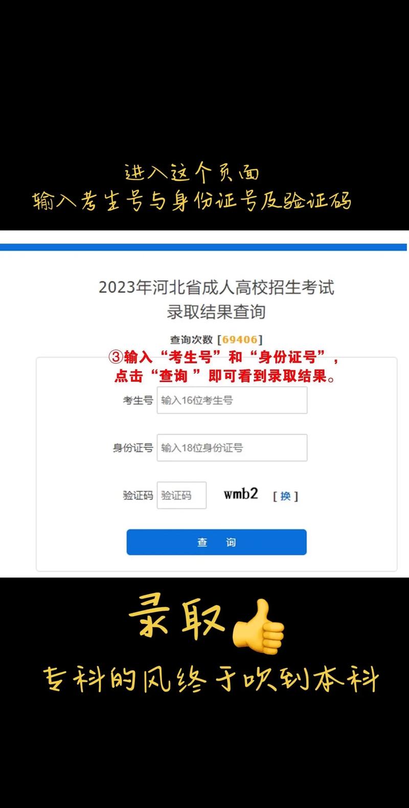 高考录取查询（高考录取查询官网入口）