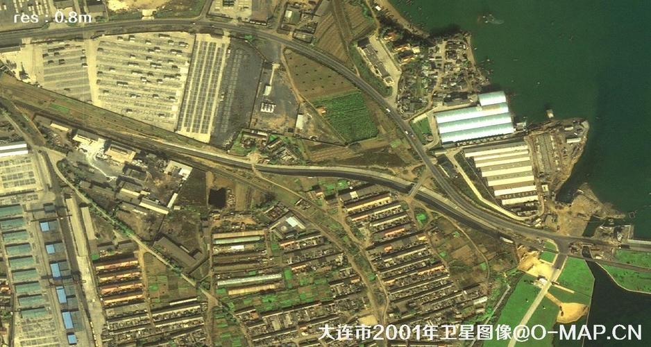 大连甘井子区地图（大连甘井子区卫星地图）