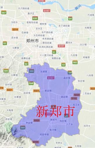 新郑市地图（河南新郑市地图）