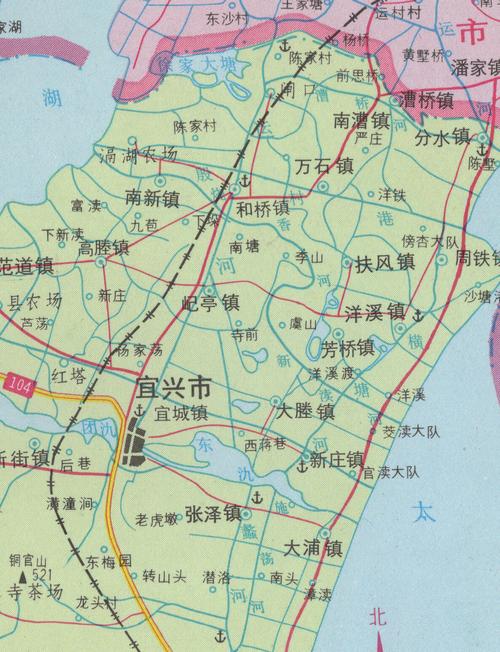 宜兴市地图（宜兴市地形图）