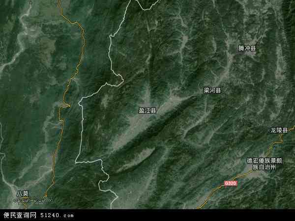 云南盈江地图（云南盈江县地图）