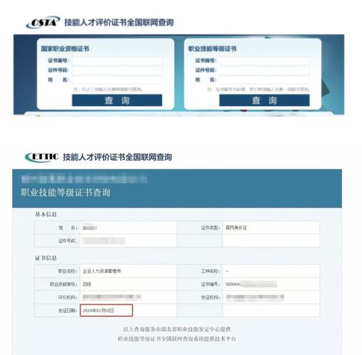 个人证书查询网入口（职业技能鉴定中心官方网站）