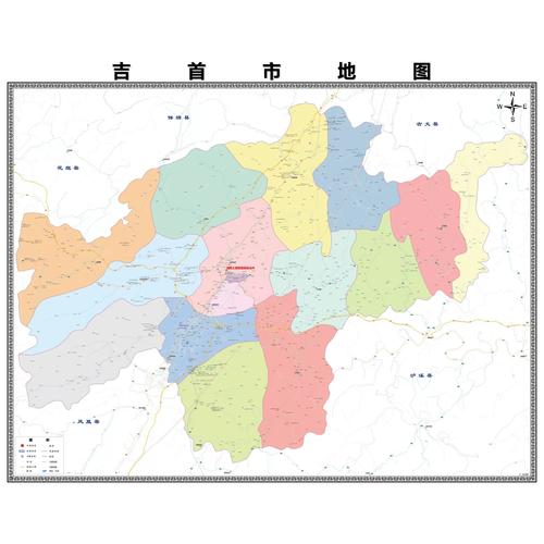 吉首市地图(湖南吉首市地图)