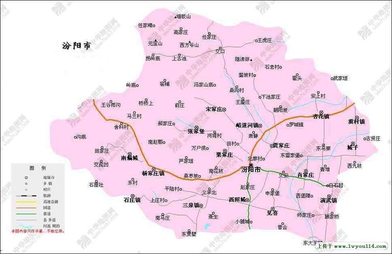 汾阳市地图(山西省汾阳市地图)