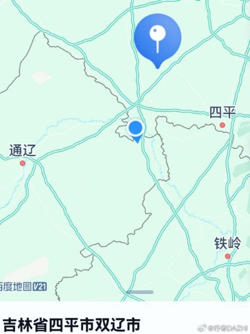 双辽地图（双辽地图街道）