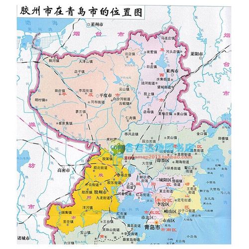 胶州市地图（胶州市地图定位诈骗）