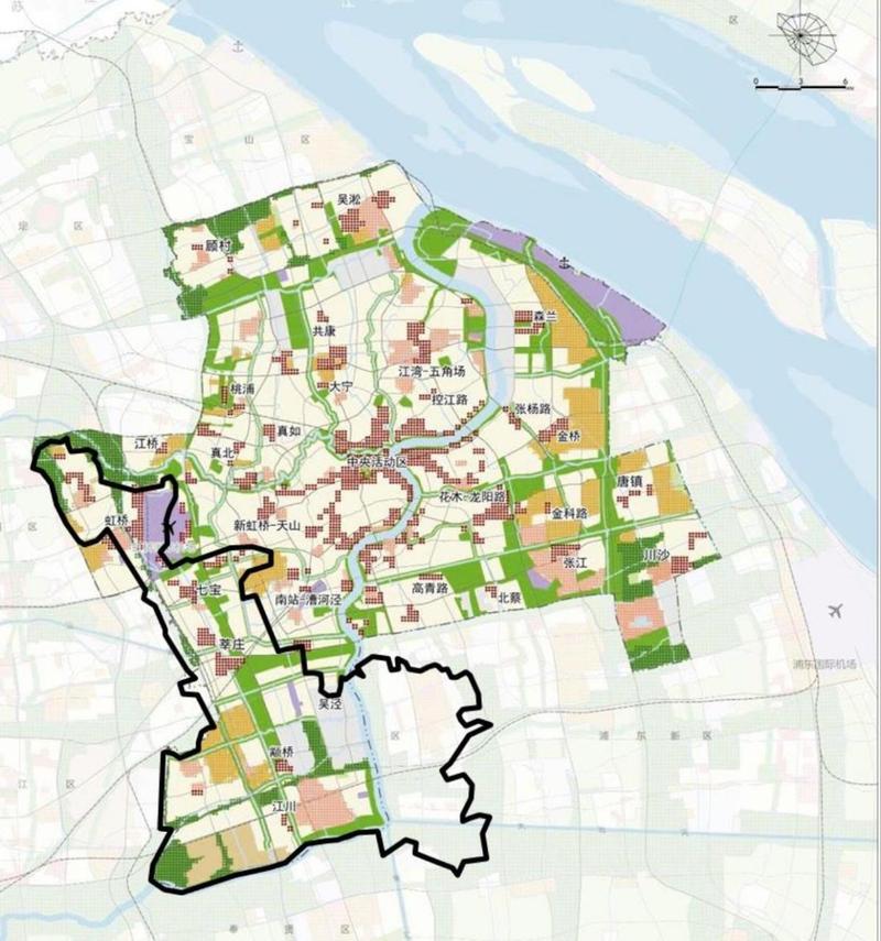 闵行区地图（闵行区地图像什么）