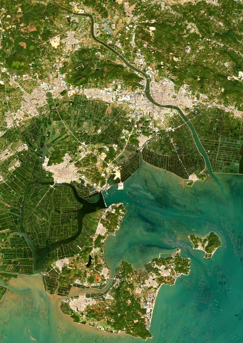 潮州卫星地图（潮州卫星地图2020）